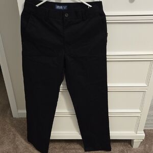 Izod Men's Classic Black Chinos